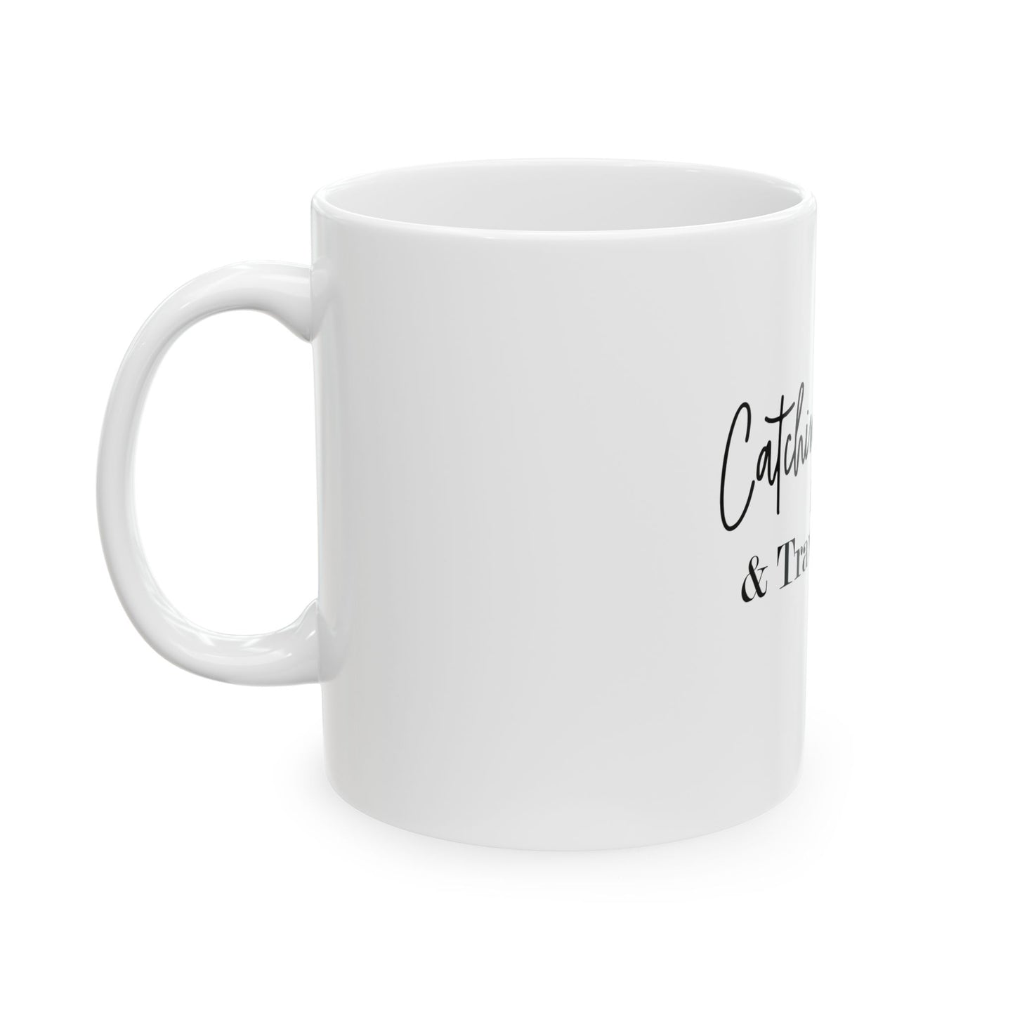 Catching Flights Ceramic Travel Mug - Perfect for Adventure Seekers
