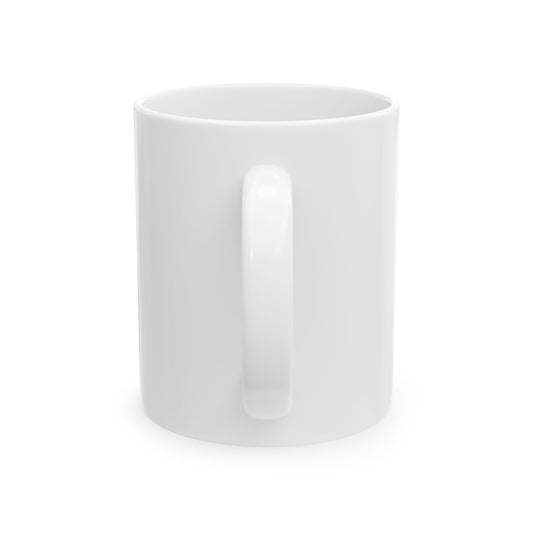 Empowering Quote Ceramic Mug - "She Overcame Everything That Was Meant to Destroy Her"
